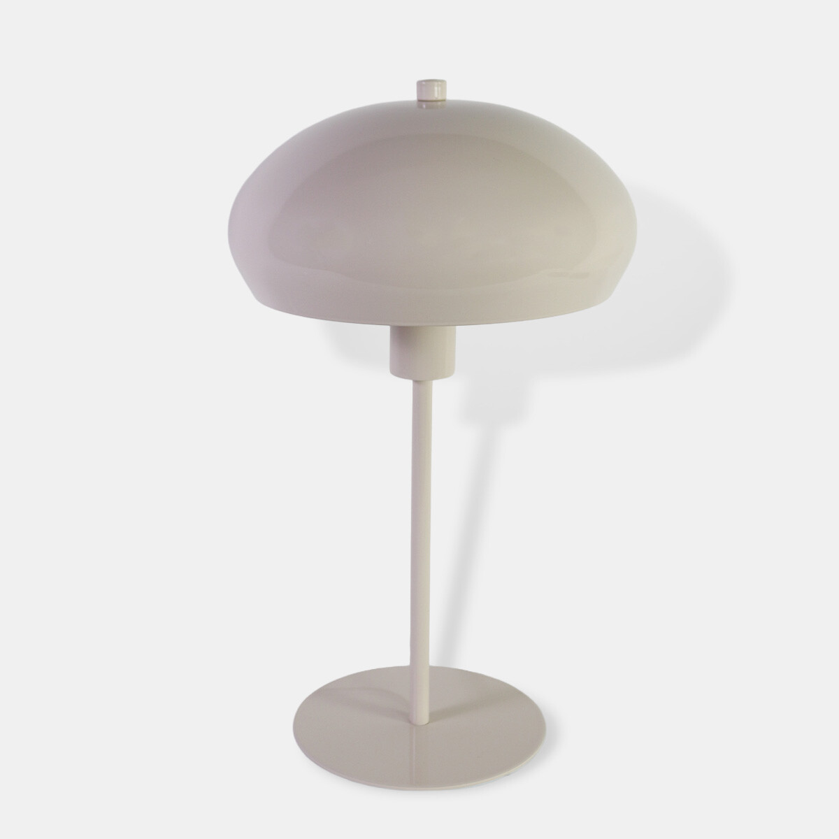 LAMPARA BLANCA P/MESA 38X22CM 