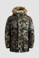 Chaqueta tipo parka Forest Night