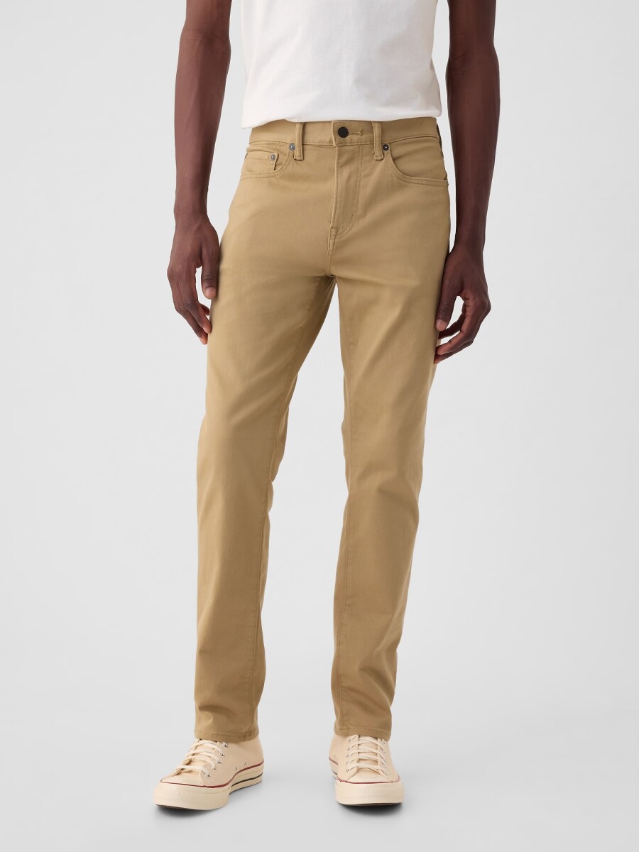 Jean Slim Stretch Hombre - Brown 4 