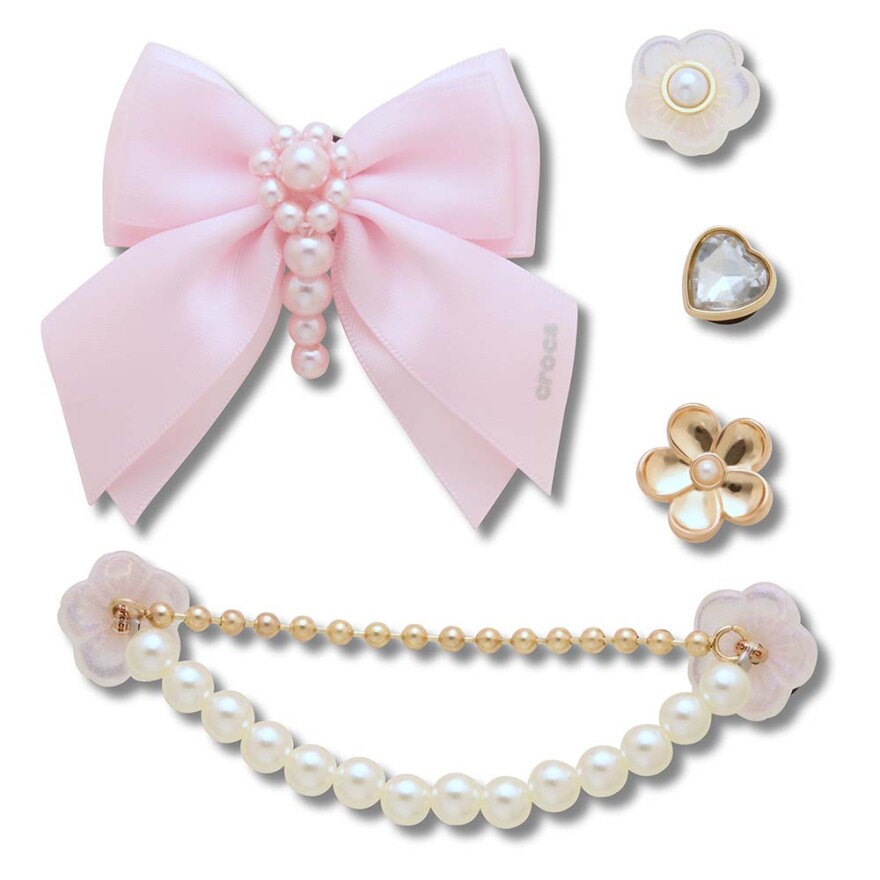 Jibbitz Gorgeous Pearls 5 Pack Multicolor