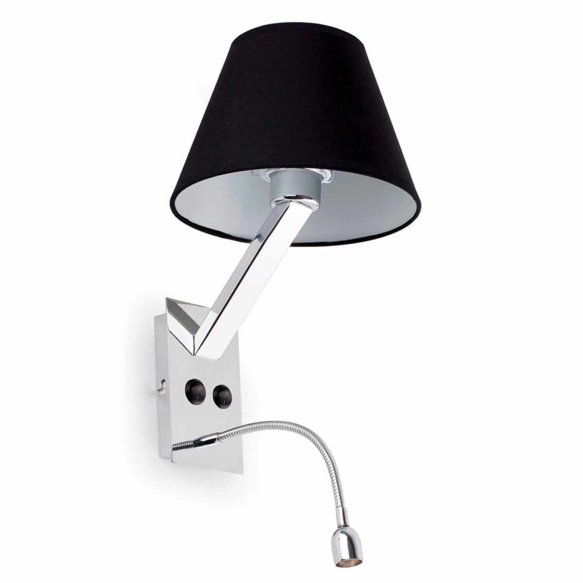 Luminaria de Pared Vasca Series Negra 
