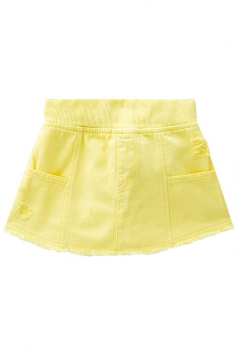 Short Falda Amarillo