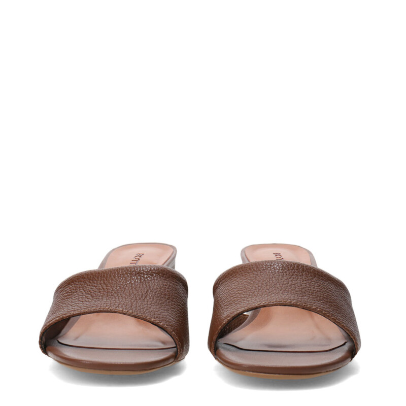 Sandalias de Mujer Bottero Taco Marrón Café