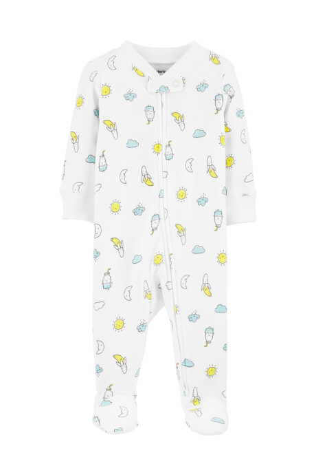 Pijama con Pie Dibujos Algodón 0