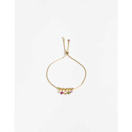 Pulsera Cubic Color Dorado