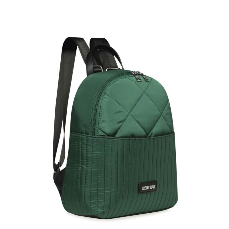 Mochila Las Oreiro Love Verde