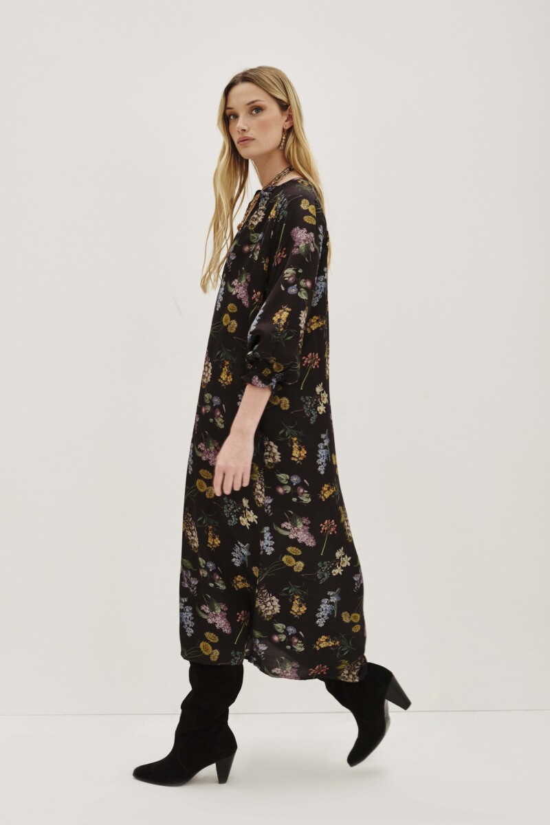 Vestido Camomille Azul Oscuro