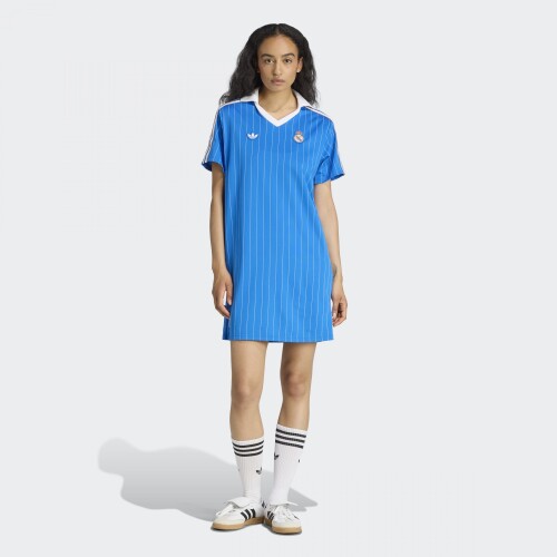 Vestido Adidas Real Madrid Terrace Icons Azul