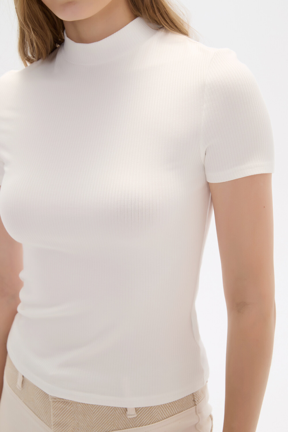 Remera Daly Marfil / Off White