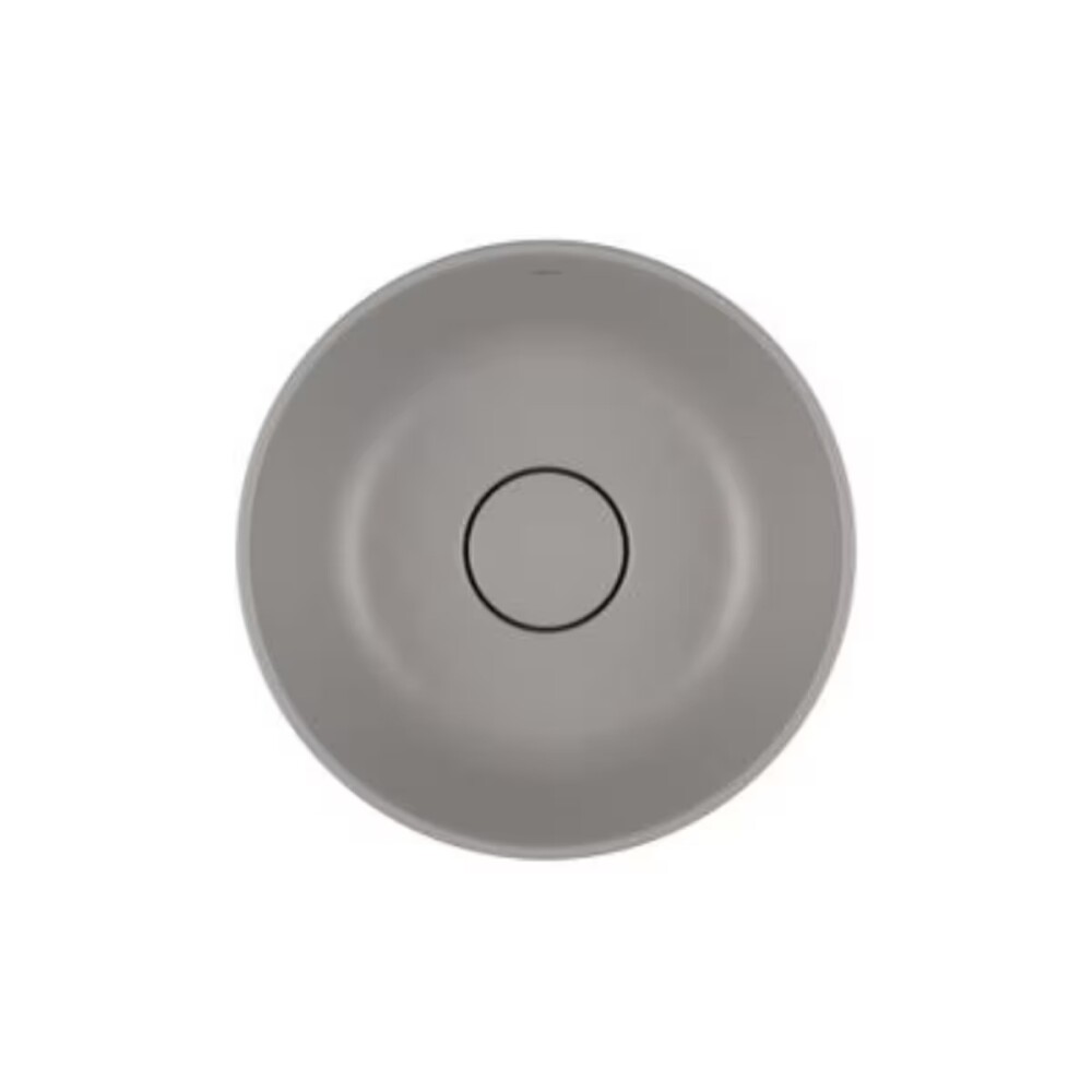 Bacha de sobreponer redonda 30 cm Cinza Deca Bacha De Sobreponer Redonda 30 Cm Cinza Deca