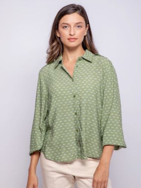 CAMISA DANIEL CASSIN LUANDA VERDE