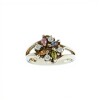 Anillo Flor-Plata 925-Piedra Zirconia Varias-AN3243 conpiedra