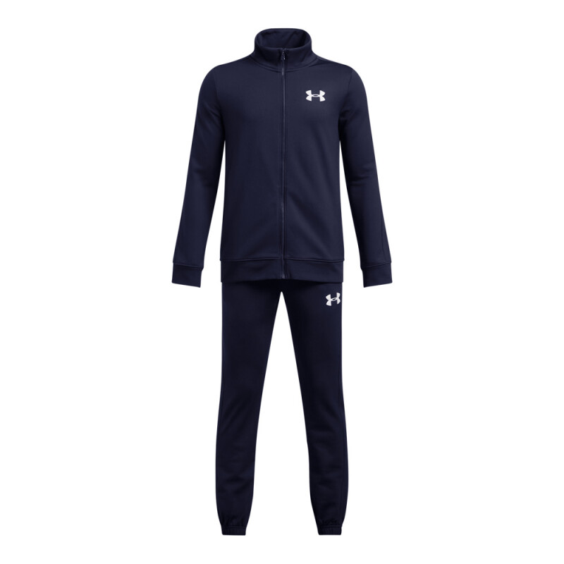 UA Rival Knit Track Suit-BLU BLU-410