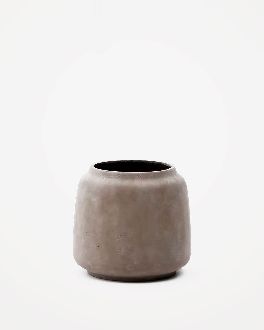 Macetero Lira de efecto terracota Ø53 cm