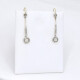 Caravanas Antiguas En Oro 18K, Platino, Brillantes Y Diamantes Caravanas Antiguas En Oro 18K, Platino, Brillantes Y Diamantes