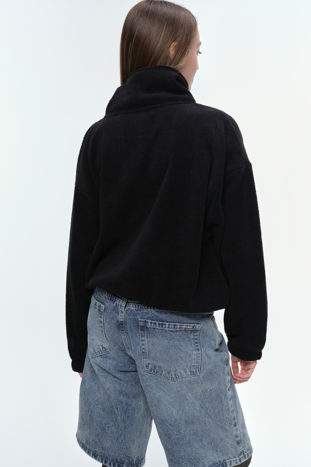 Campera Teddy Negro