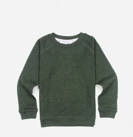 Sweatshirt básico VERDE OLIVA