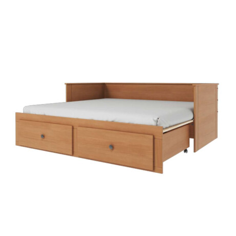 Cama Palino 1 Plaza / auxiliar Funcional Marron
