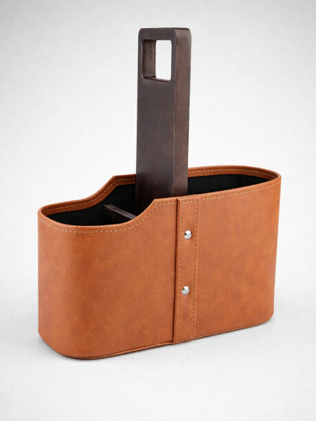 Matera de Auto en Madera Brandy