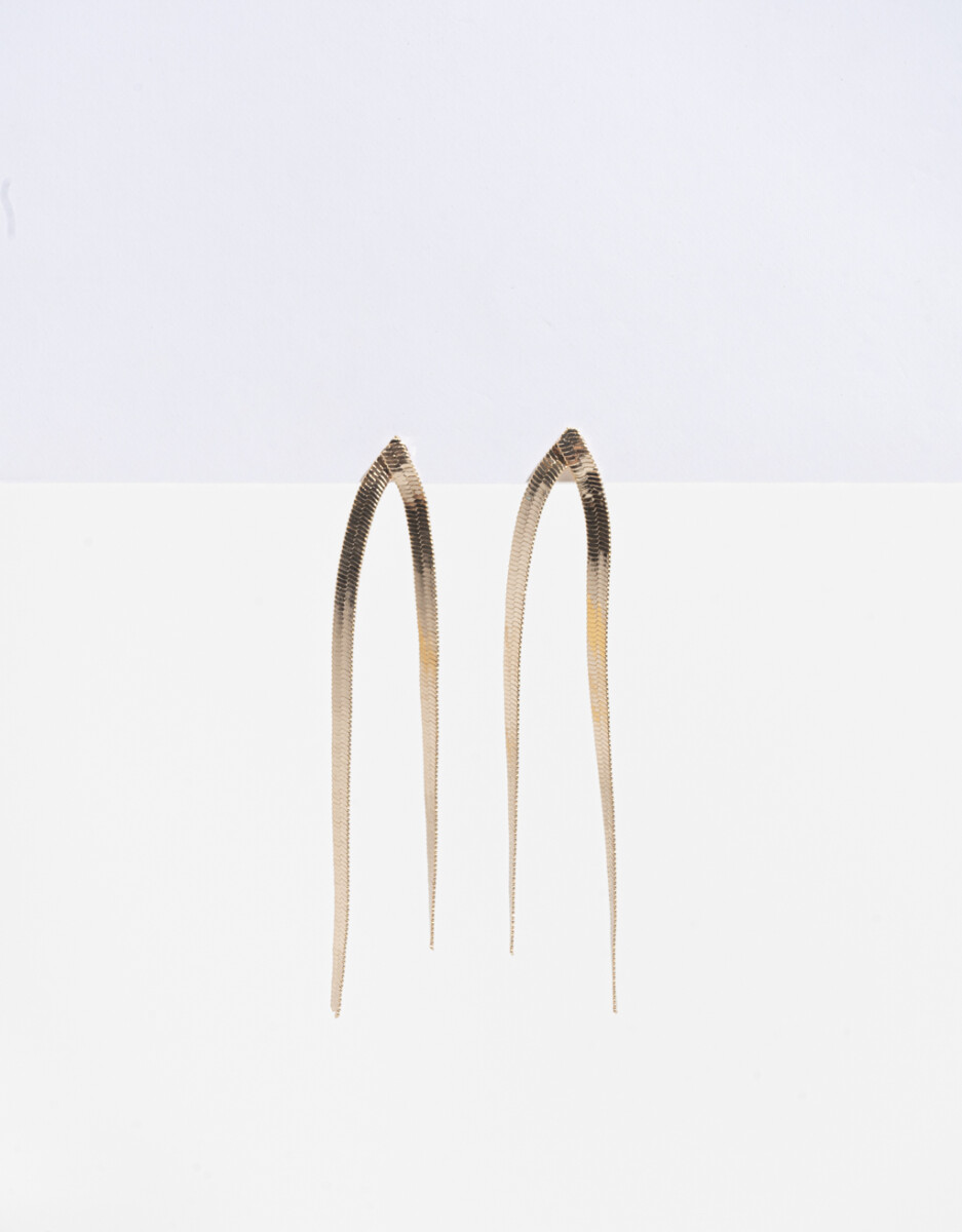 Aros De Cadena Chata 