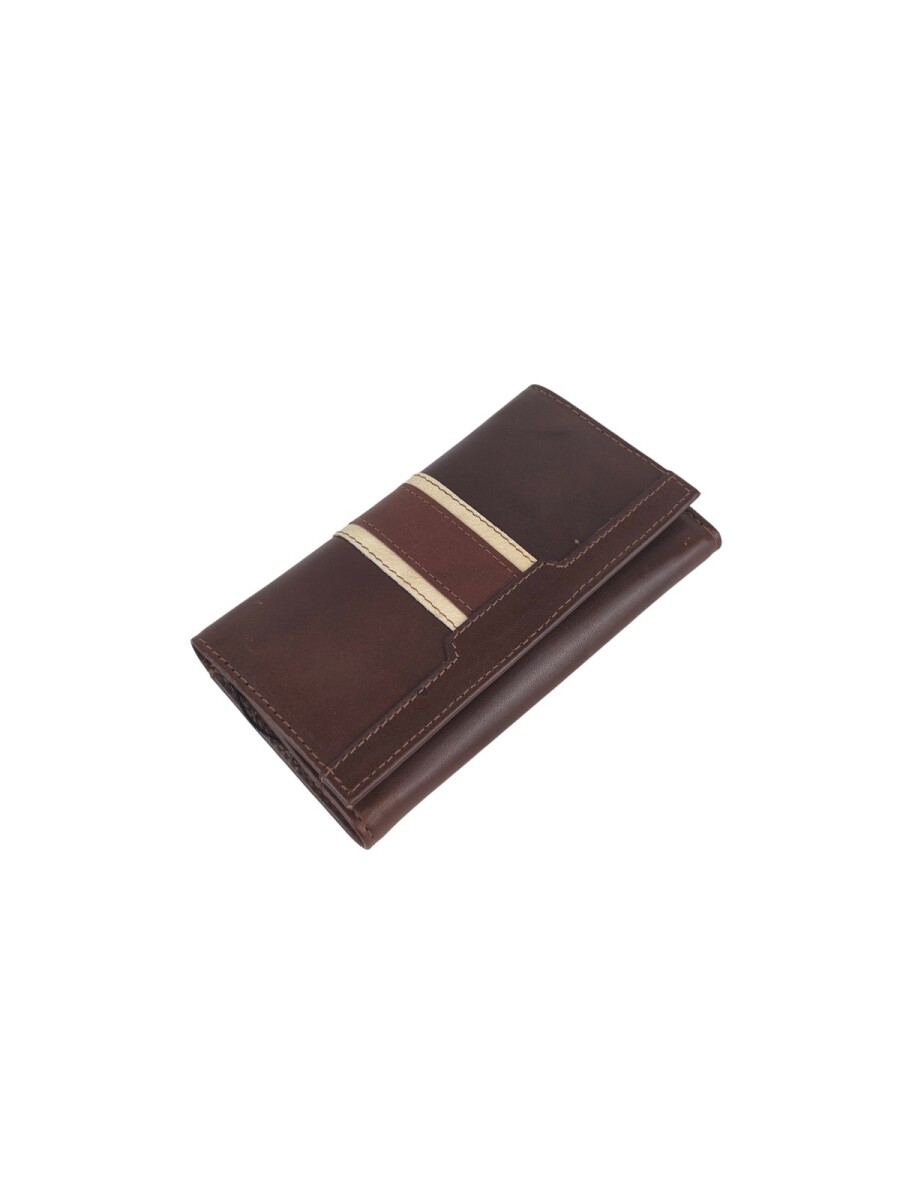 Billetera clasica - Marron 