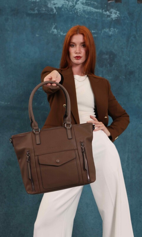 CARTERA MALVON CHOCOLATE