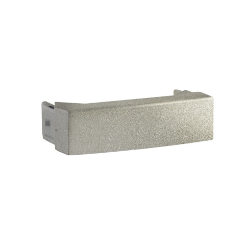 Medio módulo ciego gris aluminio (2 un) en blister RO2513Y