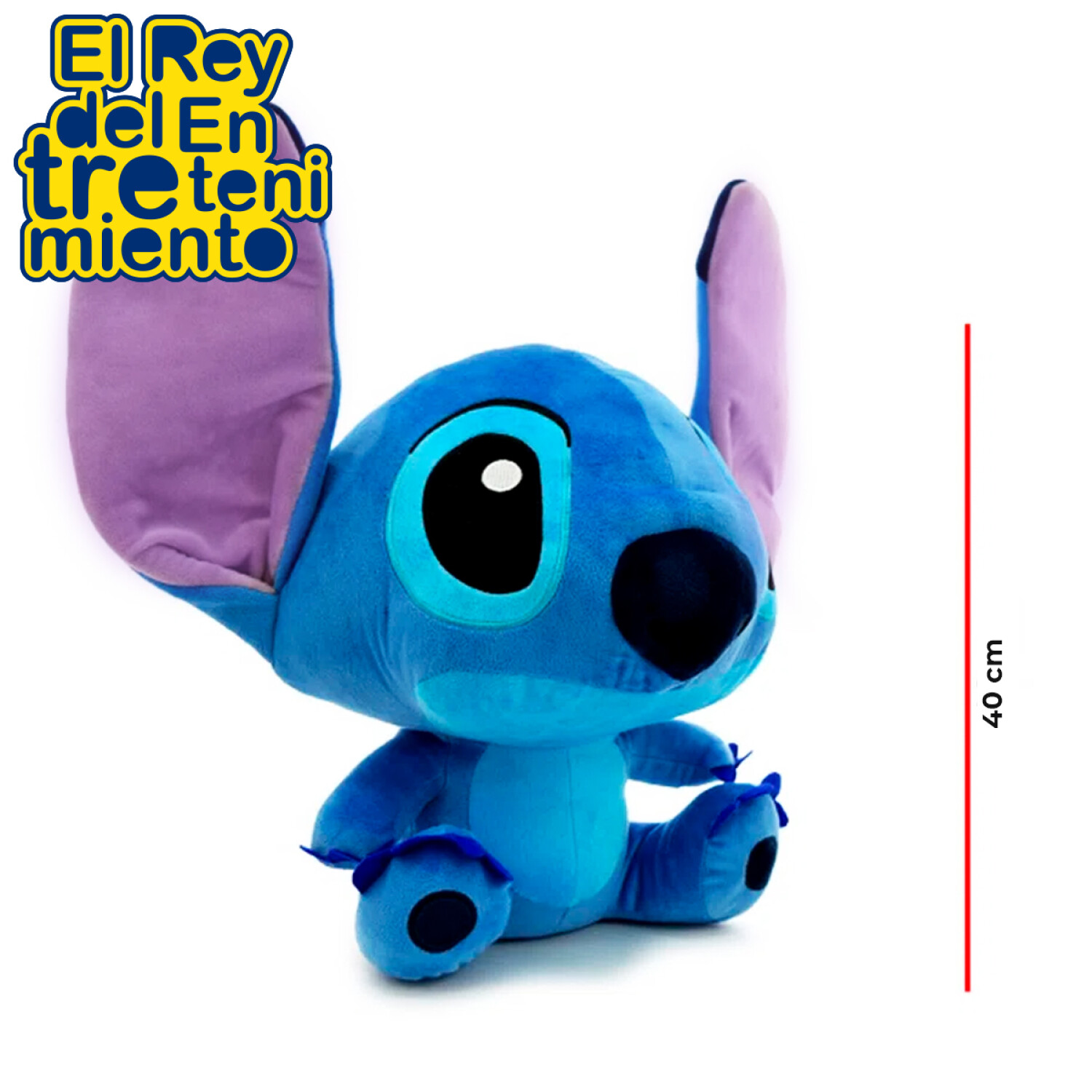 Peluche Stitch Gigante 40Cm Phi Phi Disney Original — El Rey del