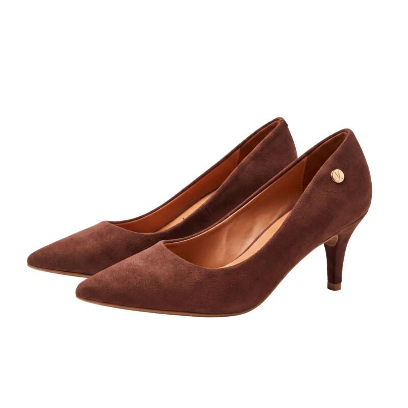 Zapatos Vizzano Taco Medio de Mujer - 1185.702-5881 Chocolate