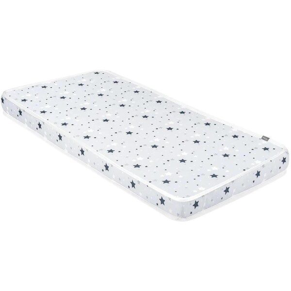 Colchon KIKKABOO 120x60x7cms estrella gris