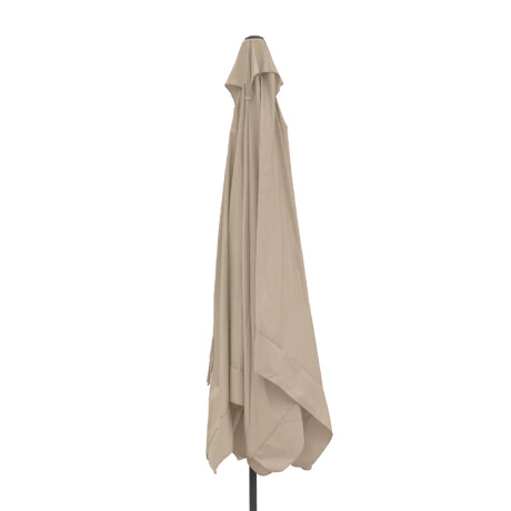Sombrilla de jardín Arye 2.7m con Base y Manivela Beige