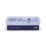 CESALGIN GESIC CJ X 30 COMP. REC. única