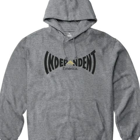 CANGURO EMERICA X INDY SPAN HOODIE Grey Heath