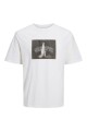 Camiseta Roger Estampado Fotografico Bright White