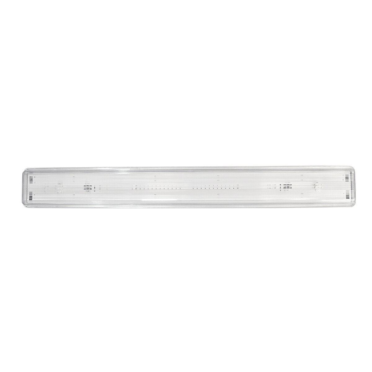 Artefacto estanco con acrílico para tubo TLD 2x36W - AI7206 