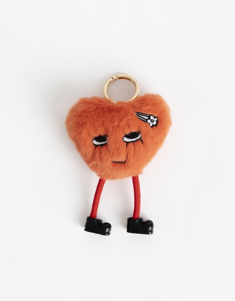 Llavero Cozy Llavero Y Bag Charm Broken Hearts - Combinacion Multicolor