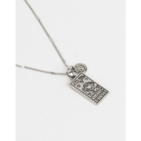 Cadena Con Dije De Zodíaco Cáncer Plateado