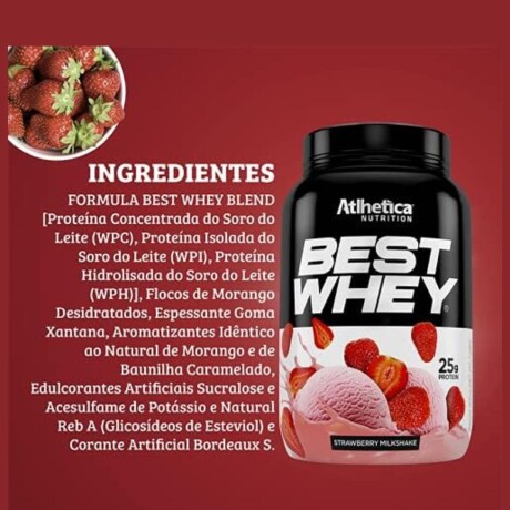 ¡OFERTA IMPERDIBLE! Atlhetica Nutrition Best Whey 900g Strawberry Milk Shake ¡OFERTA IMPERDIBLE! Atlhetica Nutrition Best Whey 900g Strawberry Milk Shake
