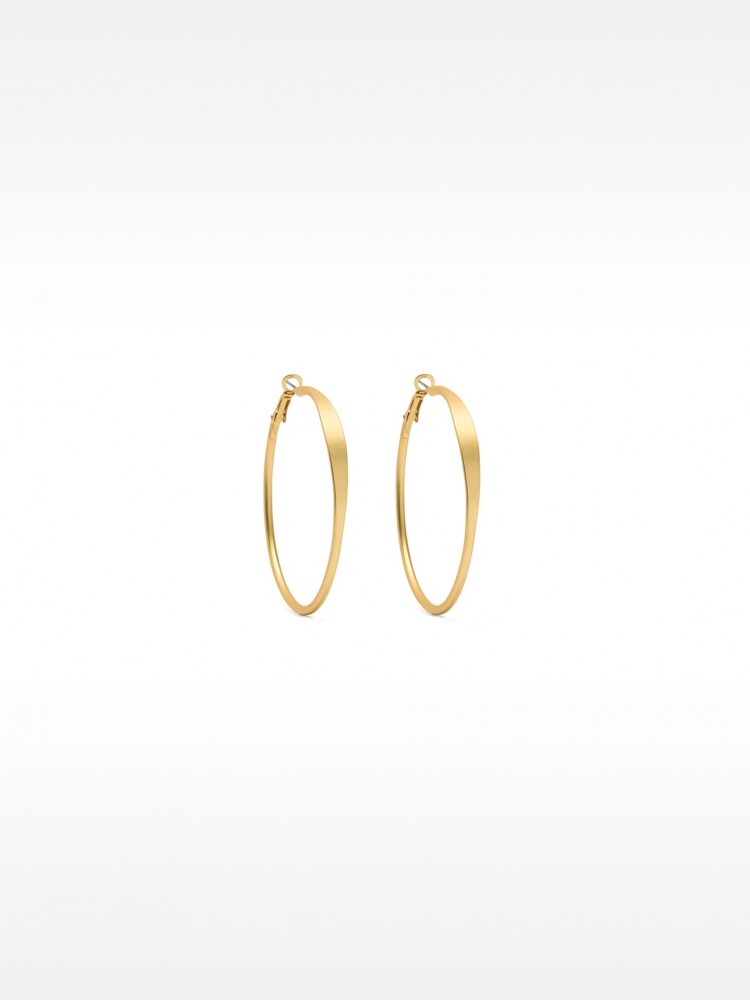 Aros Medianos Básicos dorado