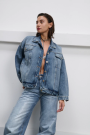 CAMPERA OVER CAIMAN Azul