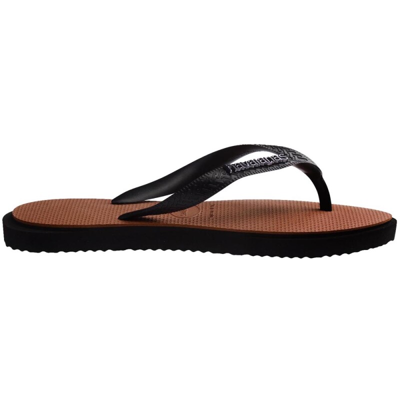 Sandalias Havaianas Top Point Fusion Mujer Negro óxido