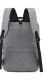 MOCHILA CHICAGO TRIBUNE GRIS