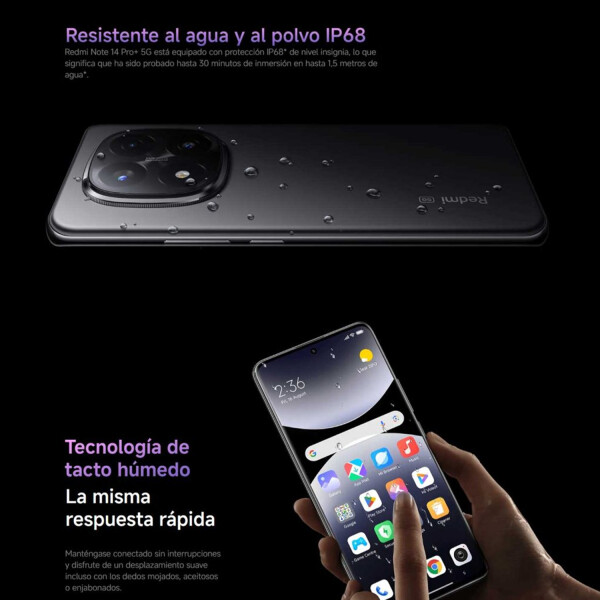 Xiaomi Note 14 Pro Plus 12gb Ram 256gb 200mp + Regalo PK XIAOMI NOTE 14 PRO+ 12/256 AZUL + REG