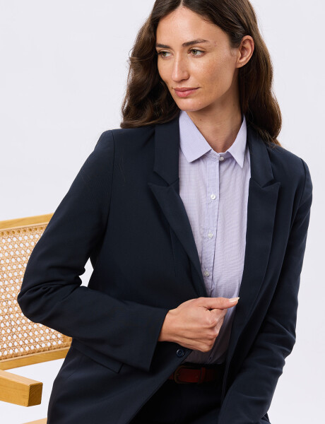 BLAZER LISO Marino