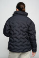 Campera puffy umbro con capucha Negro