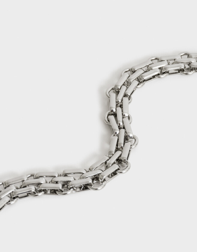 Pulseras Flexibles De metal Pulsera Flexible De Metal - Plateado