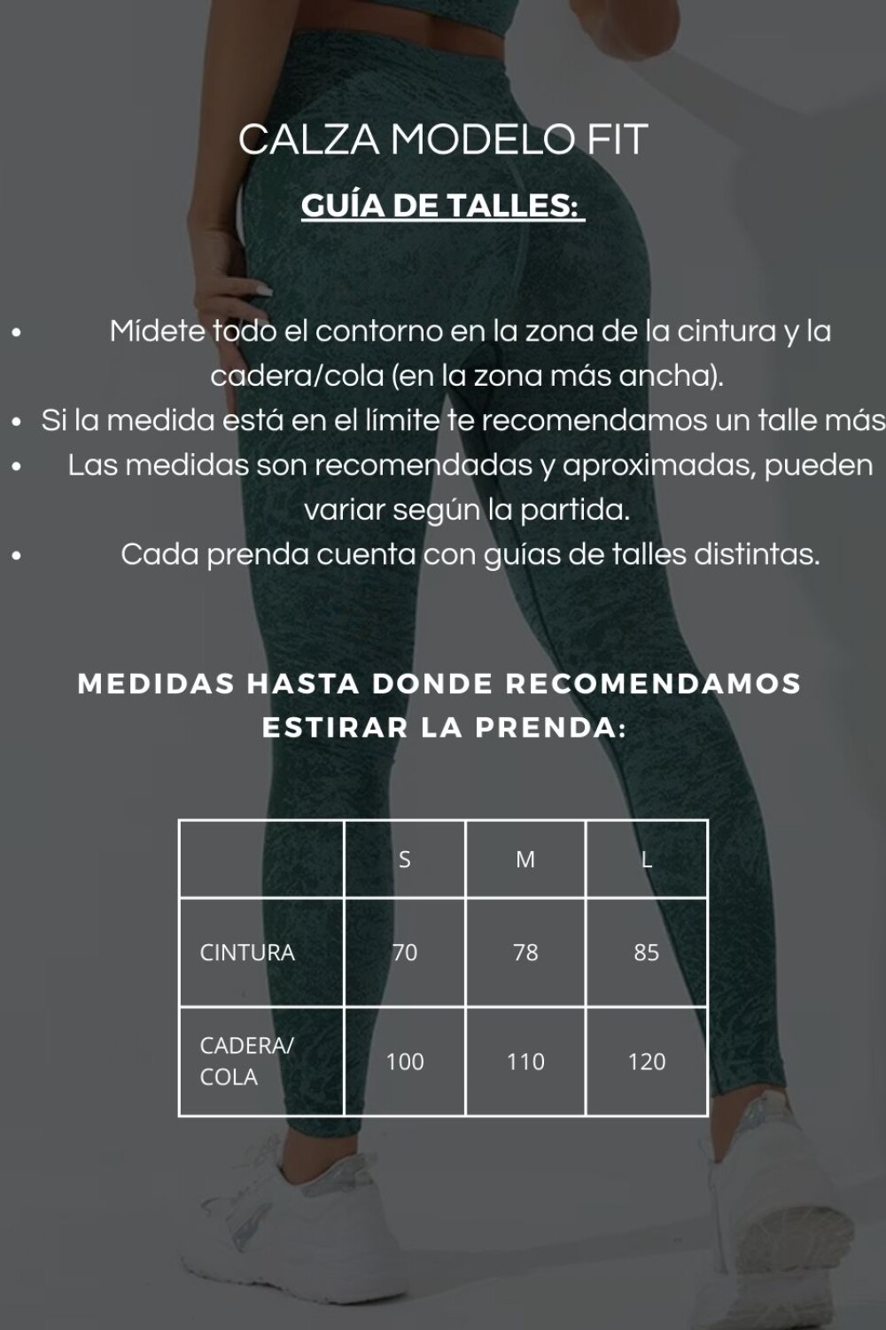 Calza Fit Marrón
