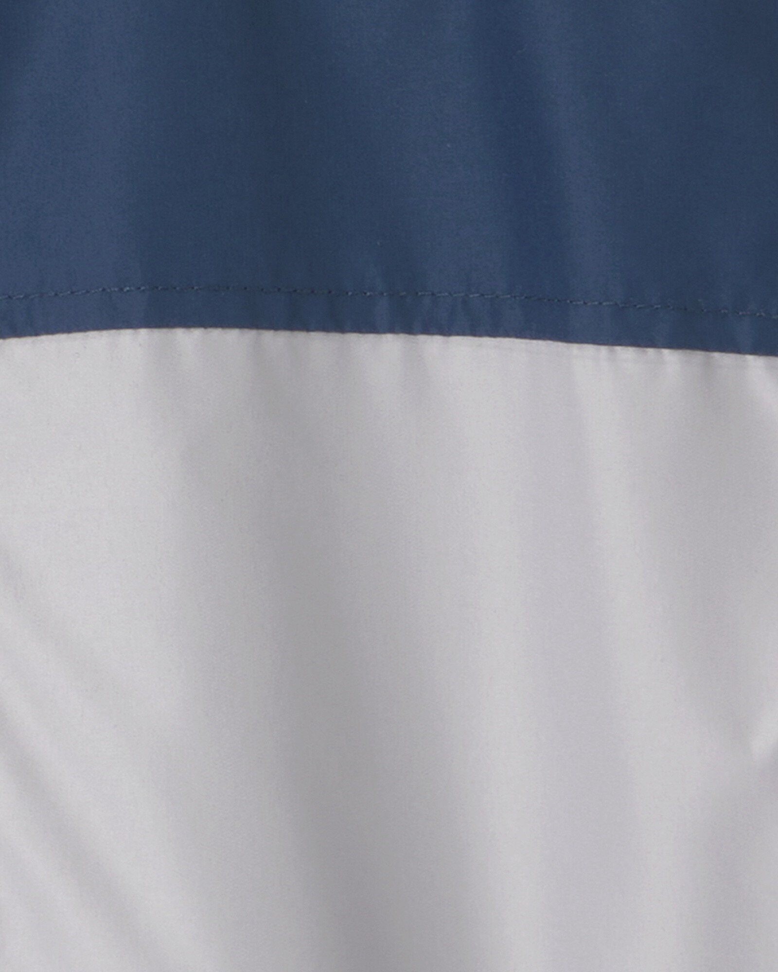 Campera resistente al agua, rosada, diseño bloques de color gris, azul y verde Sin color