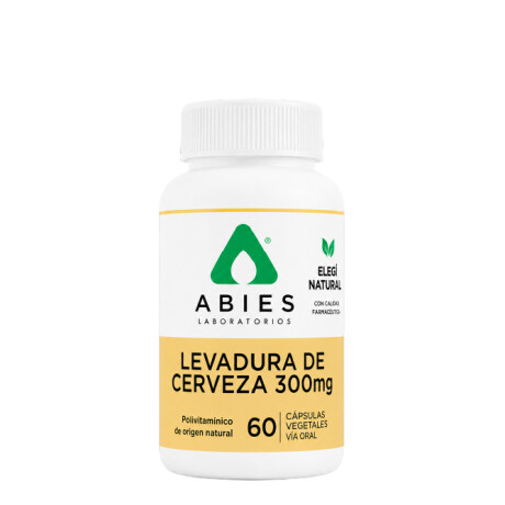 Levadura de Cerveza 300mg 60 Cap ABIES Levadura de Cerveza 300mg 60 Cap ABIES