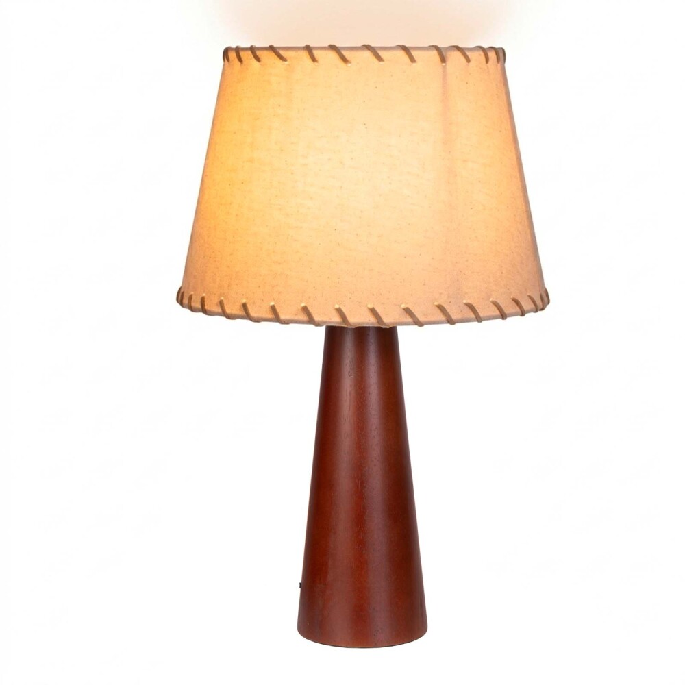LÁMPARA DE MESA ML2510 MARRÓN MADERA ML251009